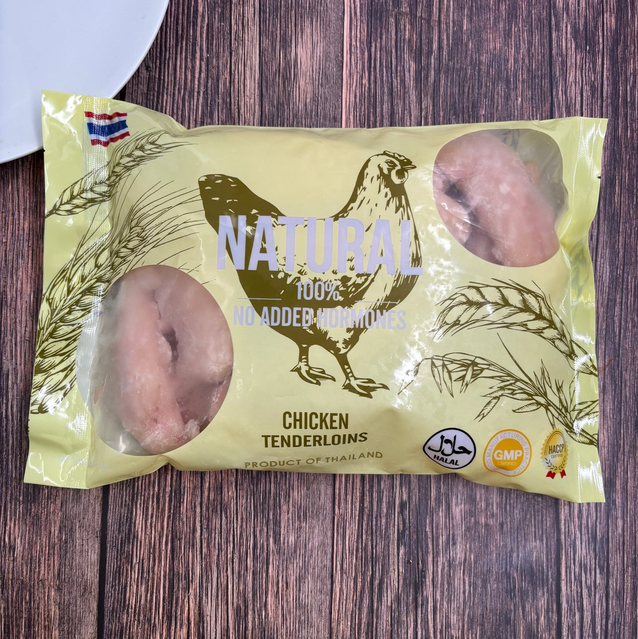 Natural 泰國無激素雞柳 (約1kg) (急凍 -18°C)