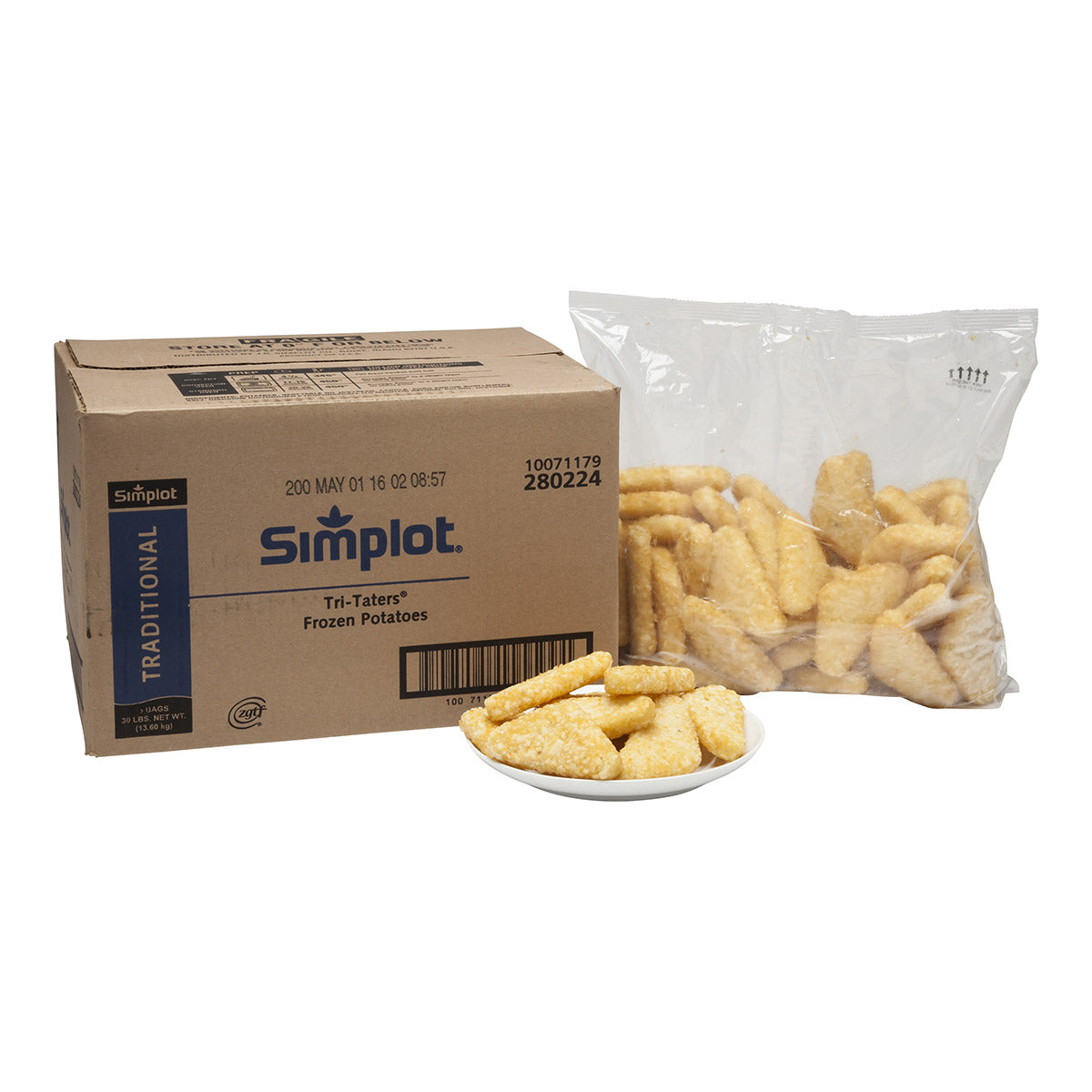 Simplot 美國三角薯餅2.2kg  量販裝 (急凍- 零下18度)