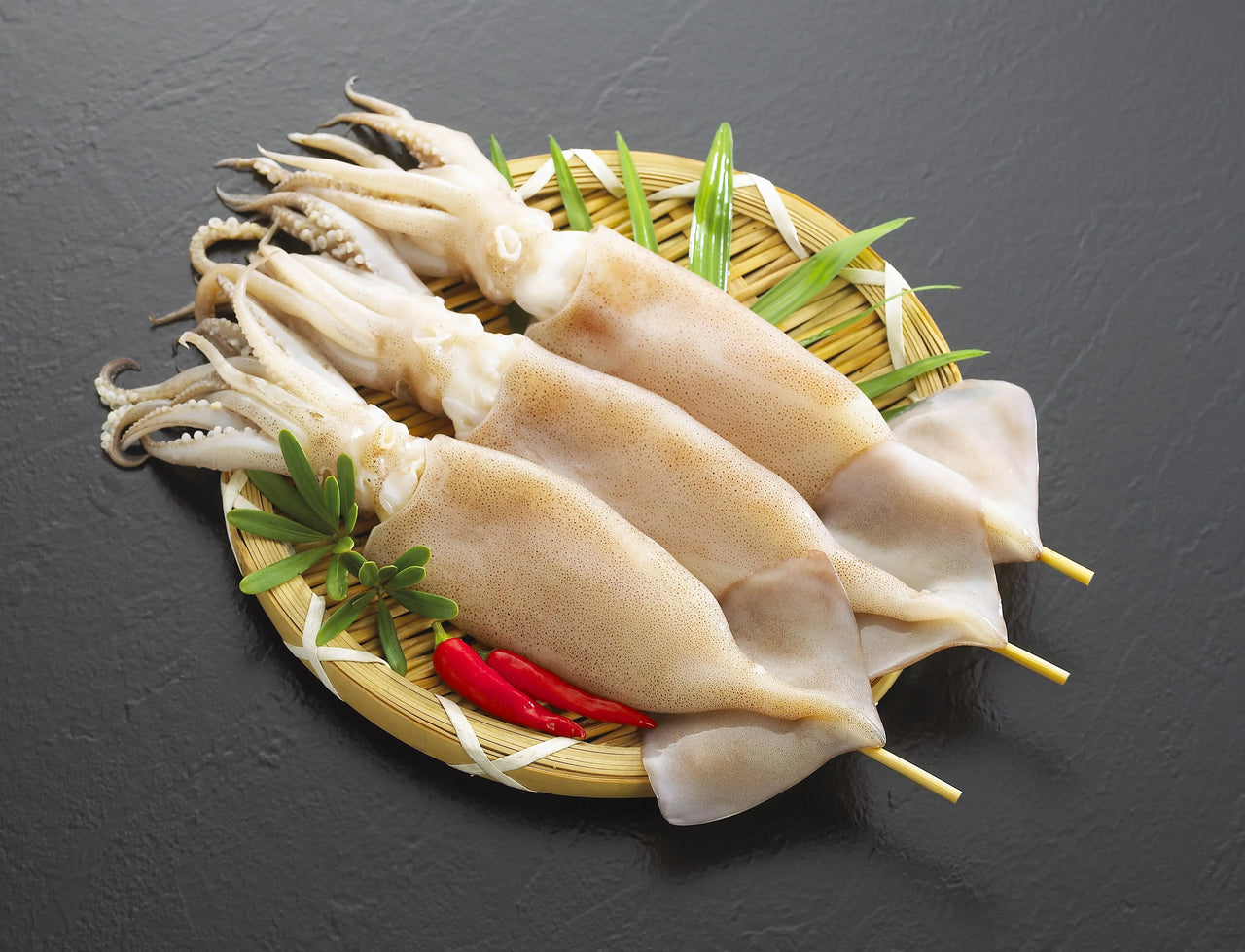 原隻開邊生魷魚串 2.5kg (急凍-18°C)