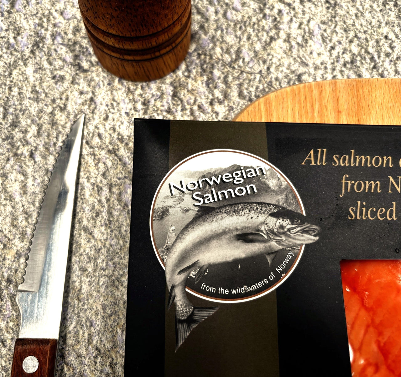 挪威煙三文魚 (500g) (急凍-18°C)