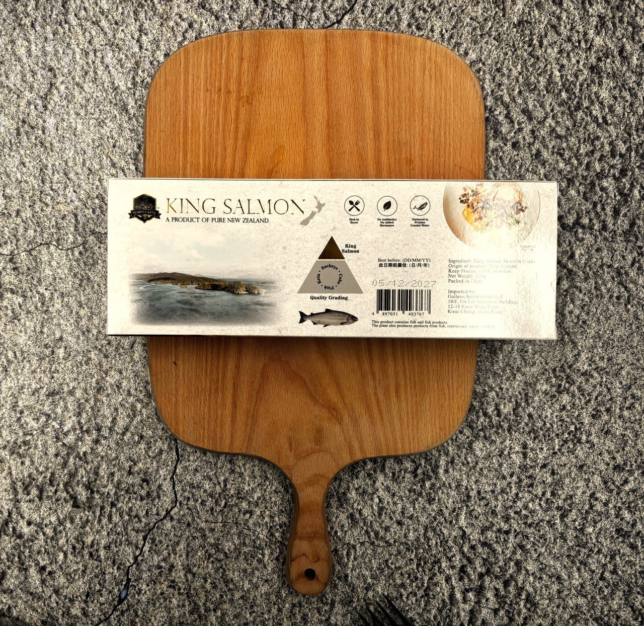 紐西蘭King Salmon帝皇三文魚柳 (約120g) (急凍 -18°C)