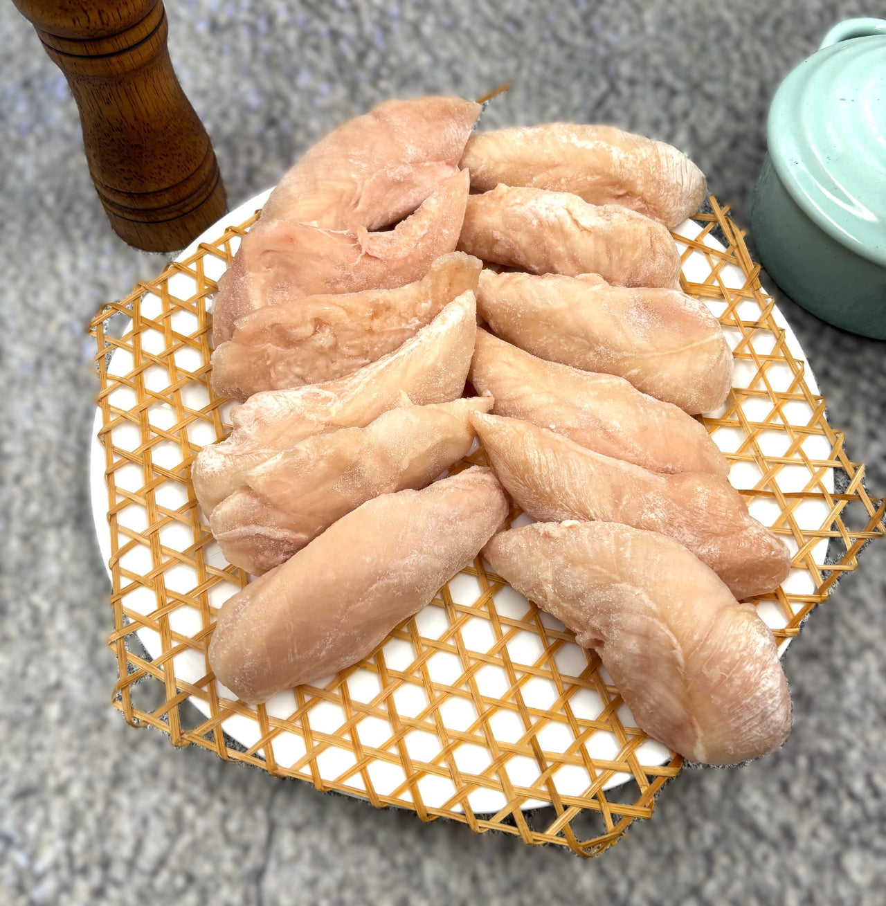 Natural 泰國無激素雞柳 (約1kg) (急凍 -18°C)