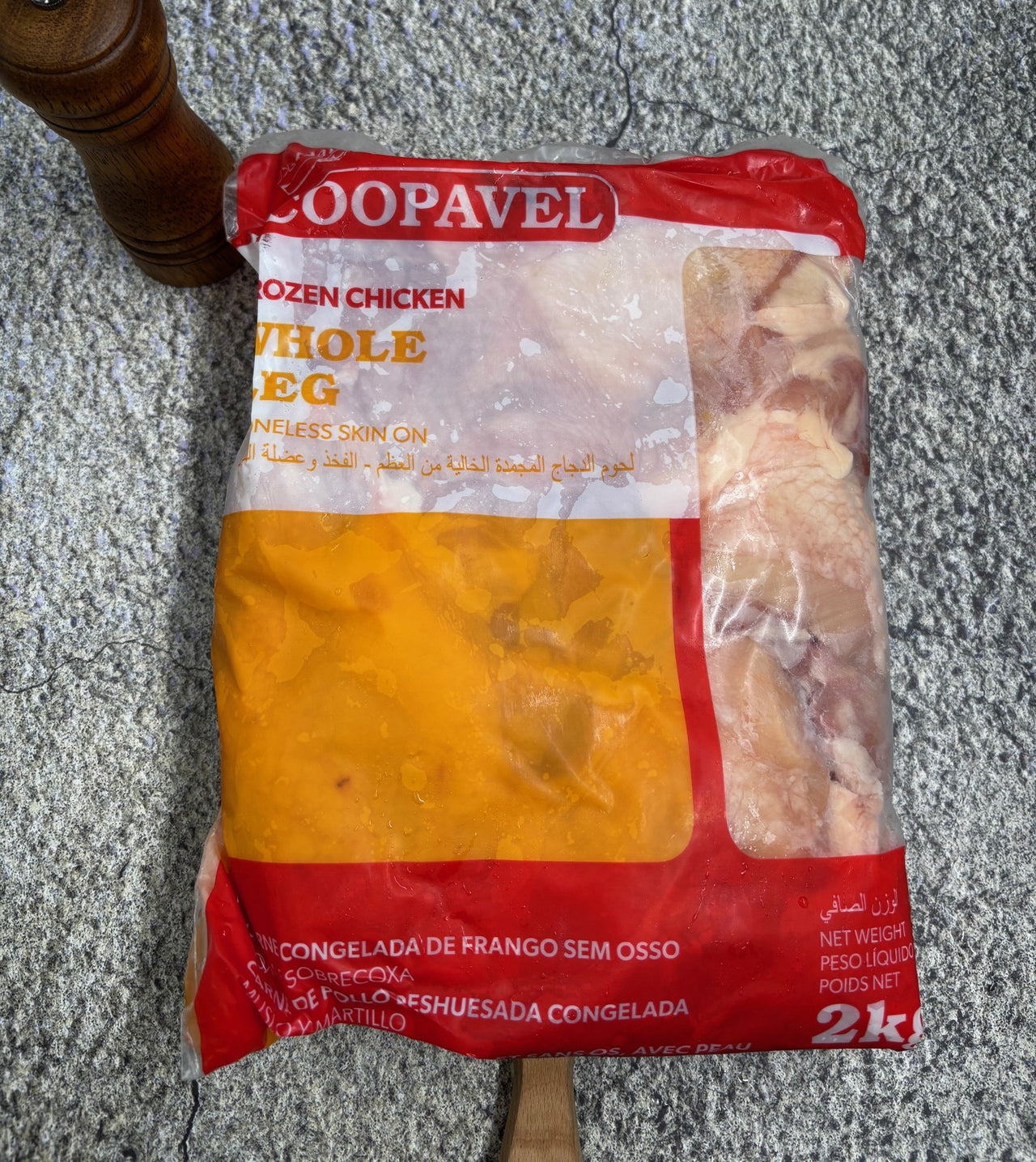 巴西無骨雞脾扒肉 (2kg) (急凍 -18℃) 多款包裝，隨機發貨